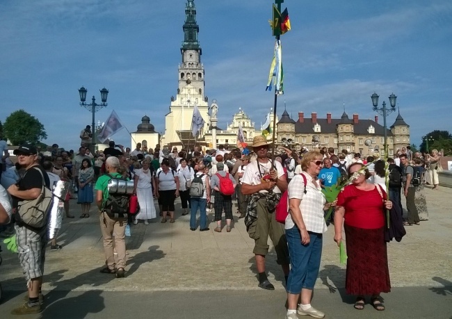 Jubileusz "Orzecha" i wejście na Jasną Górę