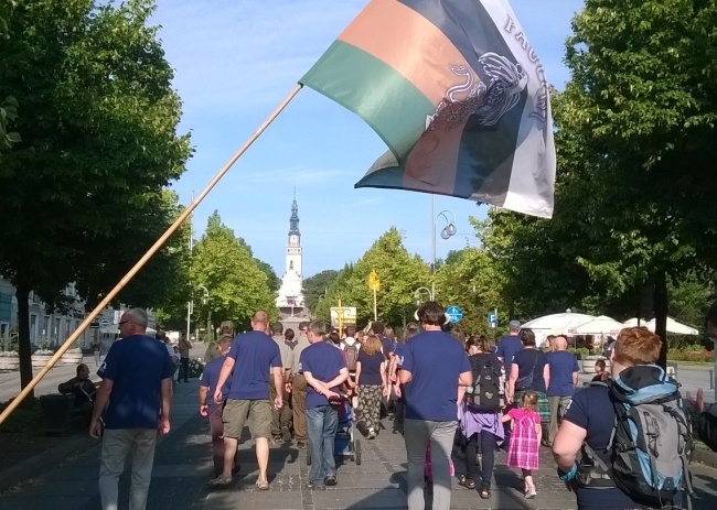 Jubileusz "Orzecha" i wejście na Jasną Górę