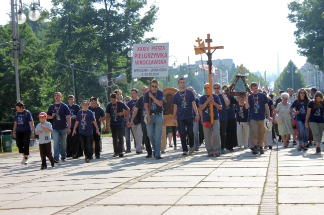 Jubileusz "Orzecha" i wejście na Jasną Górę