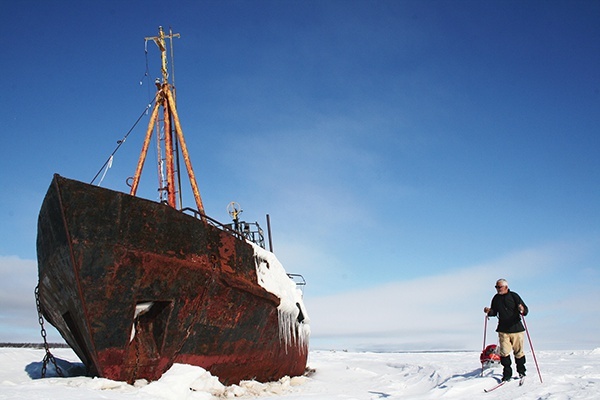 W Zatoce Botnickiej średnia grubość lodu to 40–80 cm,  nieraz przekracza i metr