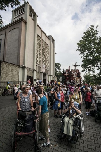 "Jesteśmy" - niepełnosprawni idą na Jasną Górę