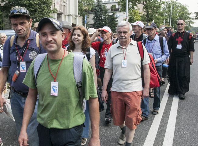 "Jesteśmy" - niepełnosprawni idą na Jasną Górę