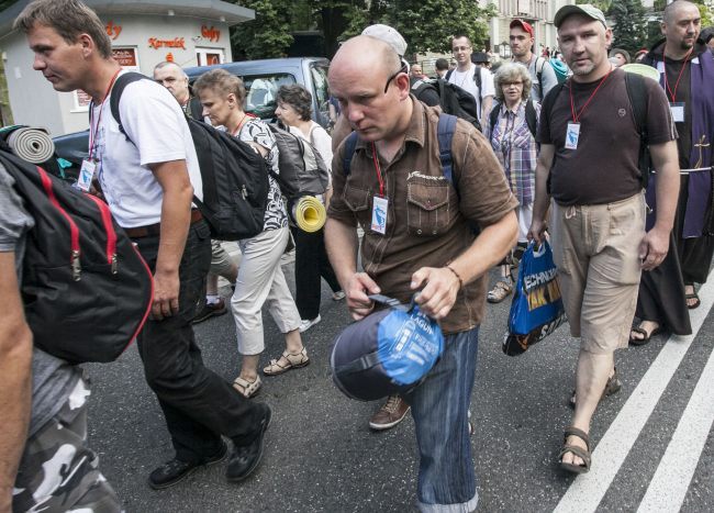 "Jesteśmy" - niepełnosprawni idą na Jasną Górę