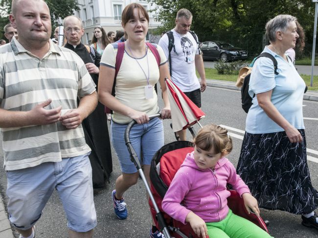 "Jesteśmy" - niepełnosprawni idą na Jasną Górę