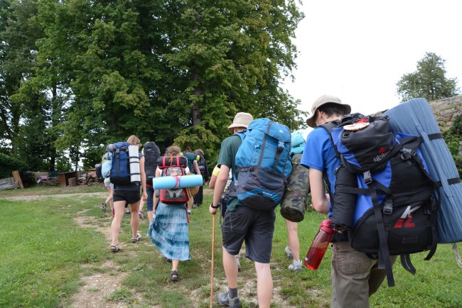 Liderzy ŚDM na Camino