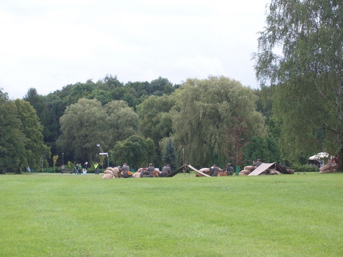 Rekonstrukcja powstania śląskiego w Chorzowie