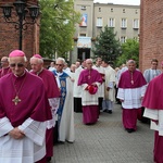 Pielgrzymka kobiet do Piekar - przed Mszą św.