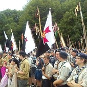 Wśród ponad 1700 skautów z Polski w „Eurojamie” uczestniczyła także 80-osobowa grupa zawiszaków ze Skierniewic, Rawy Mazowieckiej i Łowicza