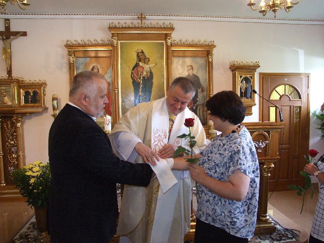 Oaza w Rycerce Górnej. Odnowienie przyrzeczeń małżeńskich