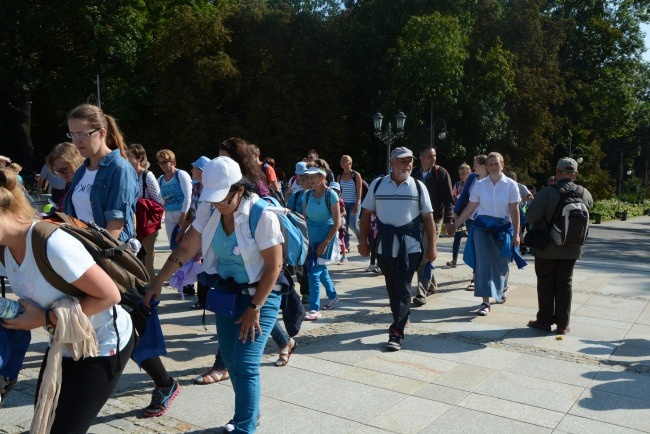 Wejście na Jasną Górę c.d.