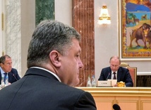 Rozpoczęło się spotkanie Poroszenko-Putin