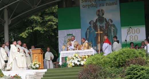 Odpust w Panewnikach z biskupem Afryki