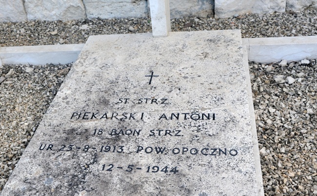 Bohaterowie września 1939 r. polegli pod Monte Cassino