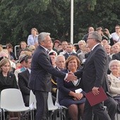 Prezydenci Polski i Niemiec na Westerplatte 