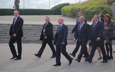 Bronisław Komorowski i Joachim Gauck na Westerplatte 