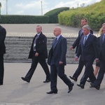 Bronisław Komorowski i Joachim Gauck na Westerplatte 