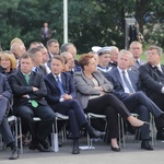 Bronisław Komorowski i Joachim Gauck na Westerplatte 