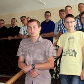  W sierpniu w seminarium przebywali uczestnicy rekolekcji powołaniowych (na zdjęciu), teraz zgłaszają się kandydaci na pierwszy rok