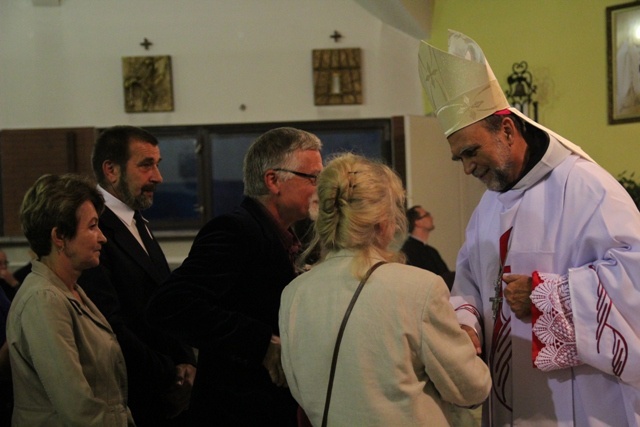 Prymicje bp. Tadeusza Kusego w Cieszynie-Kalembicach