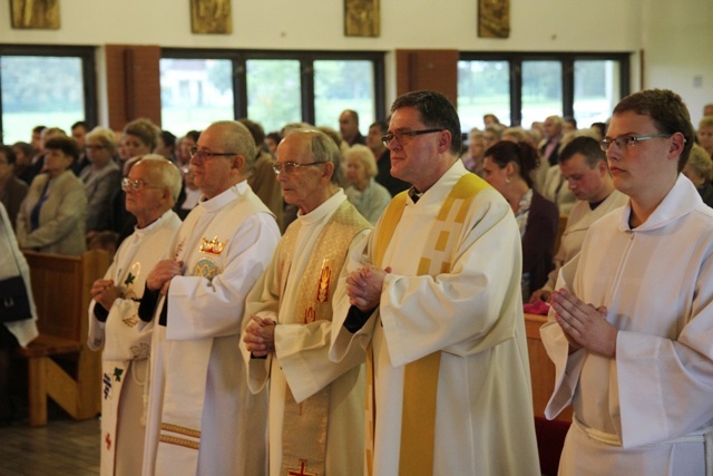 Prymicje bp. Tadeusza Kusego w Cieszynie-Kalembicach