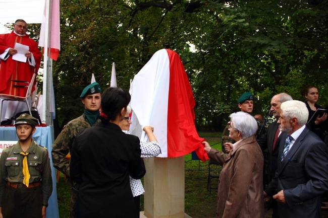 Odsłonięcie pomnika o. W. Gurgacza