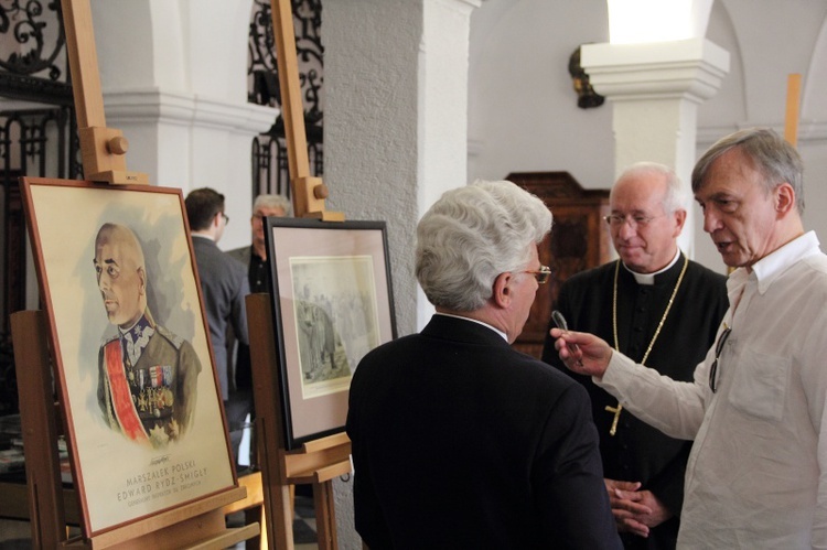 Odsłonięcie tablicy ku czci marsz. E. Śmigłego-Rydza