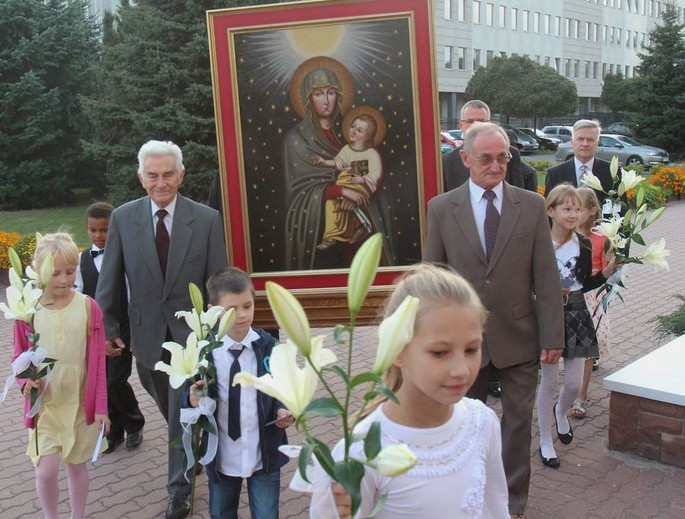 Obraz Matki Bożej Latyczowskiej w parafii św. Józefa