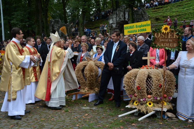 Dożynki diecezjalne na Górze św. Anny