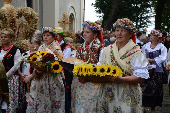 Dożynki diecezjalne na Górze św. Anny