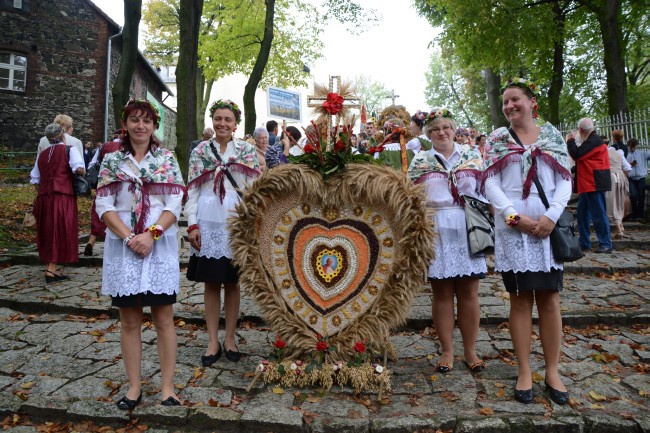 Dożynki diecezjalne na Górze św. Anny