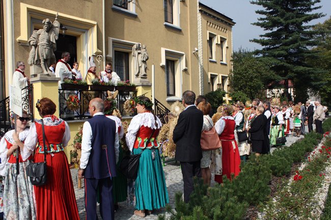 Diecezjalne dożynki w Rudach