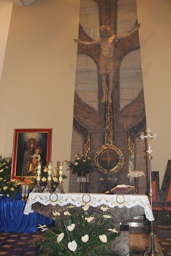 Obraz Matki Bożej Latyczowskiej w parafii NMP Nieust. Pomocy