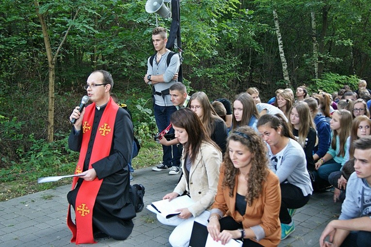 Nabożeństwo prowadził ks. Albert Adamczyk