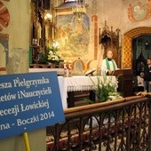 Pielgrzymka katechetów diecezji łowickiej