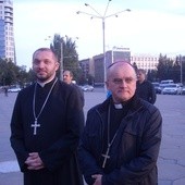 Biskup odwiedził Donieck