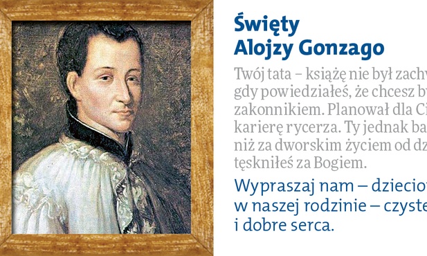 Święty Alojzy Gonzago - 20 października