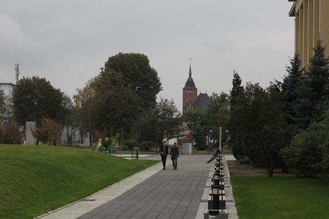 Miasteczko akademickie Politechniki Śląskiej i nowe boisko