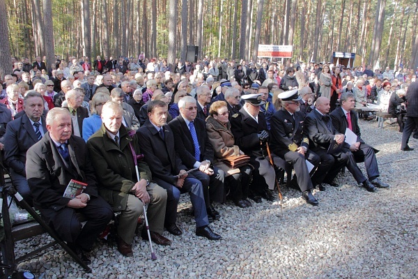 Pamięci ofiar zbrodni w Lasach Piaśnickich