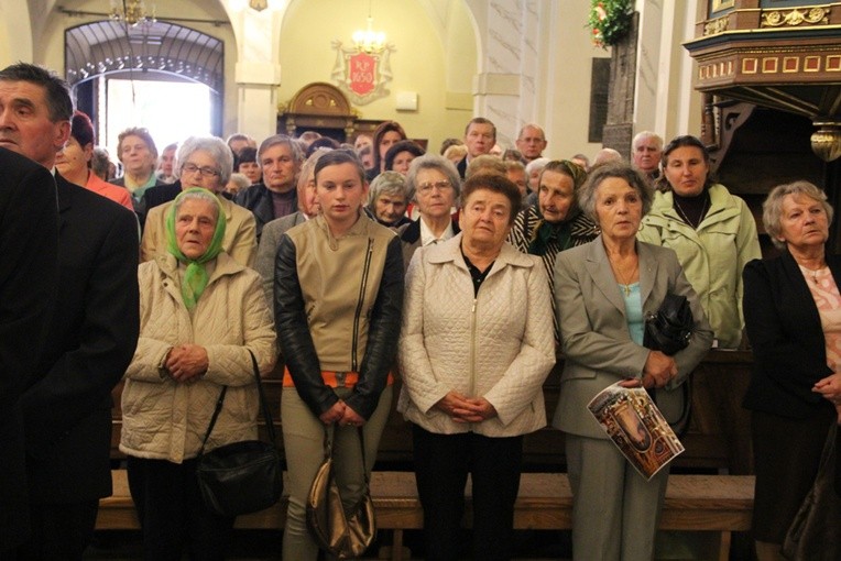 Uroczystości peregrynacyjne w Gręboszowie