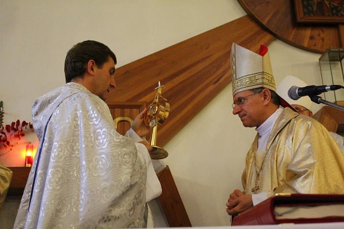 Abp Mieczysław Mokrzycki w Wałbrzychu