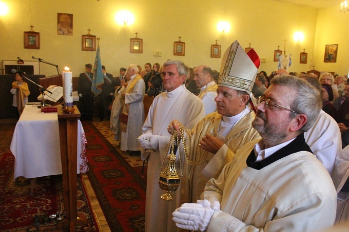 Abp Mieczysław Mokrzycki w Wałbrzychu