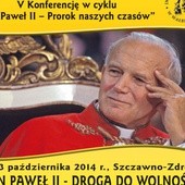 Konferencja z Janem Pawłem II