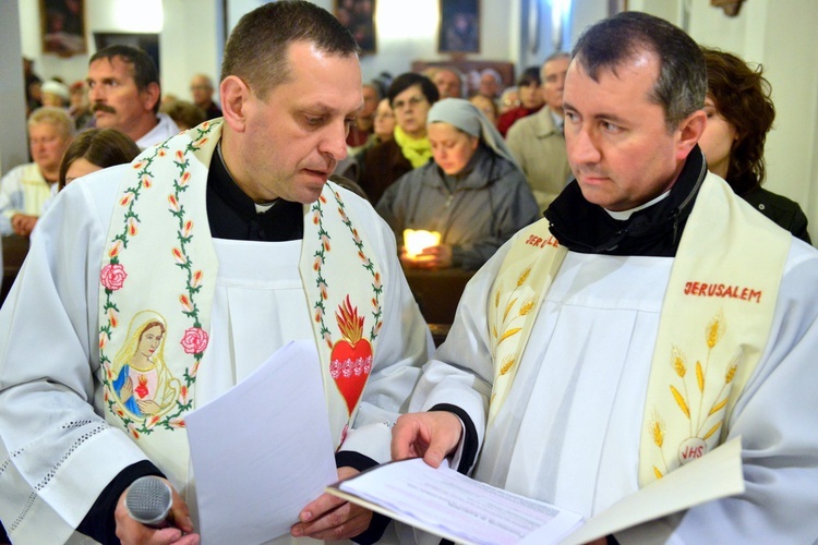 Miłosierdzie Boże w Świdnicy - powitanie