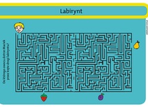 Labirynt, liczby, rebusy