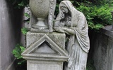 Najstarszy zachowany pomnik na cmentarzu