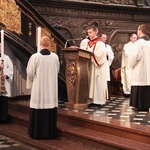 Msza św.  i obłóczyny w Gdańskim Seminarium Duchownym
