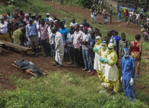 100 mln dolarów na walkę z ebolą