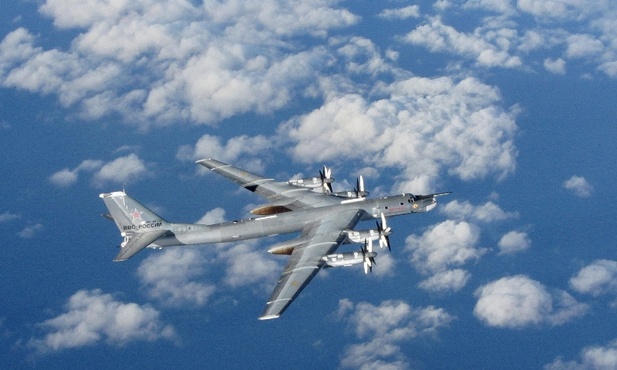 Tu-95 przechwycony