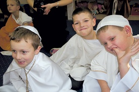 Wśród chłopców największą popularnością cieszył się św. Jan Paweł II