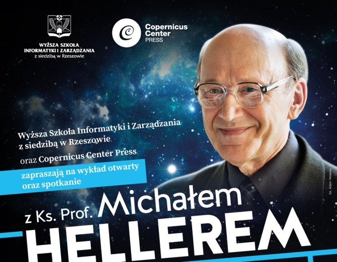 Zaproszenie na spotkanie z ks. prof. Hellerem